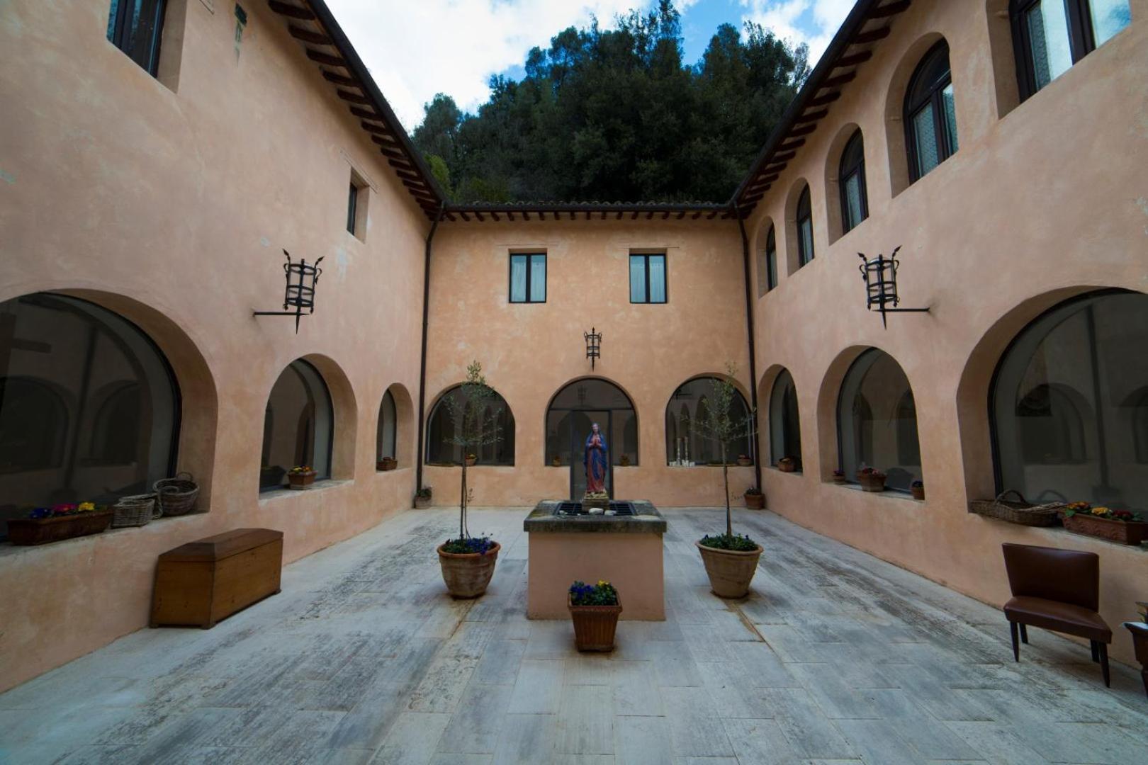 Отель Convento San Bernardino Montefranco Экстерьер фото